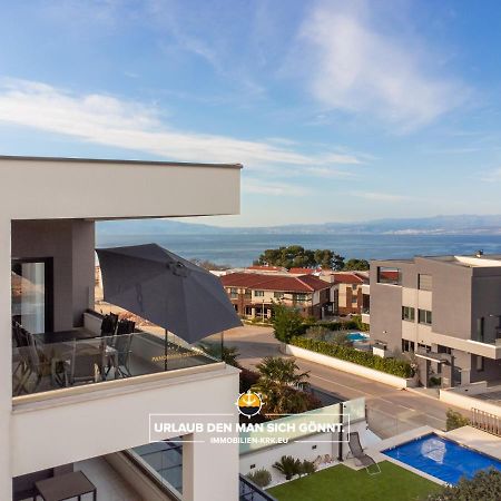 Ferienwohnung Penthouse Panorama Deluxe In Malinska Exterior foto